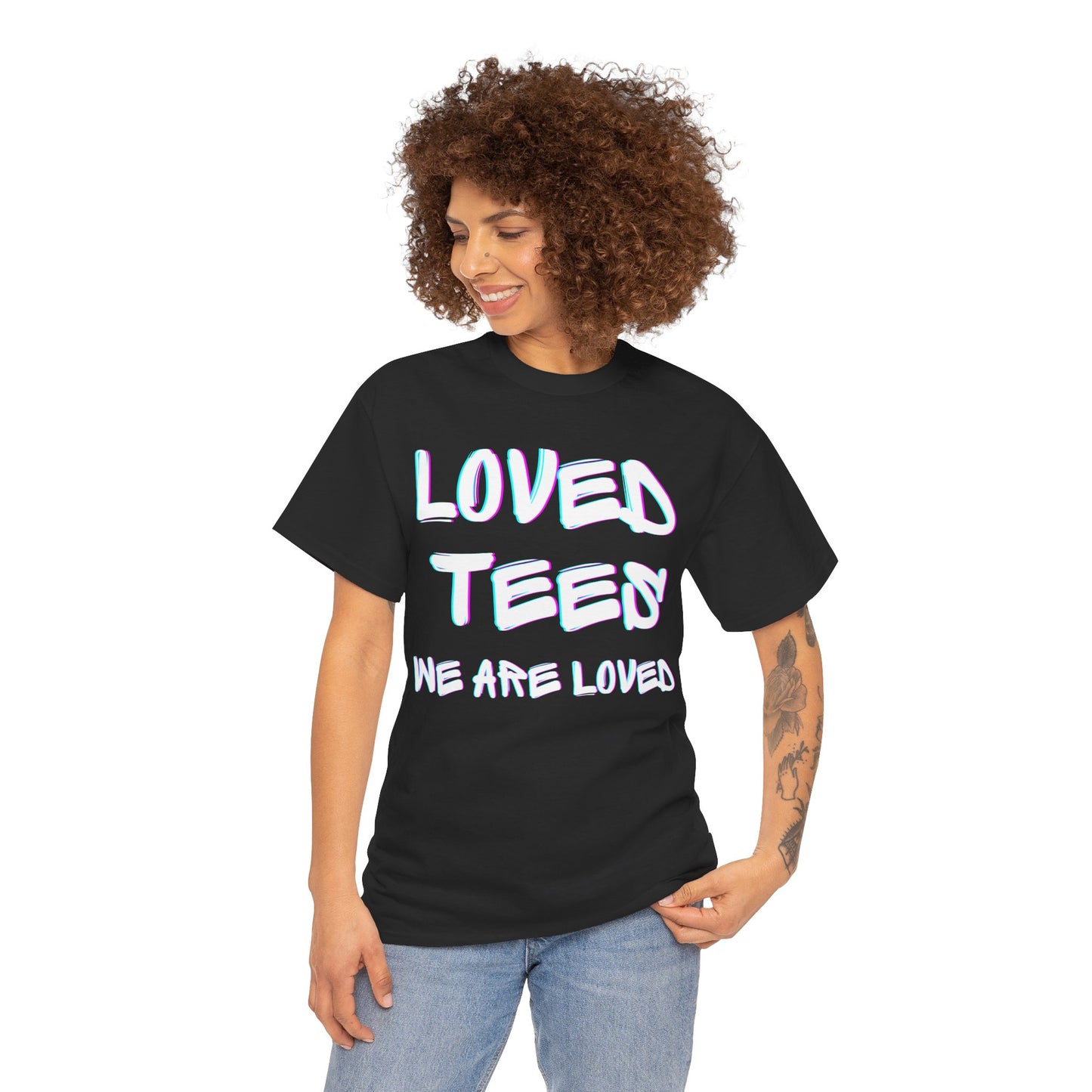 Loved Tees (Dark) Unisex Cotton Tee