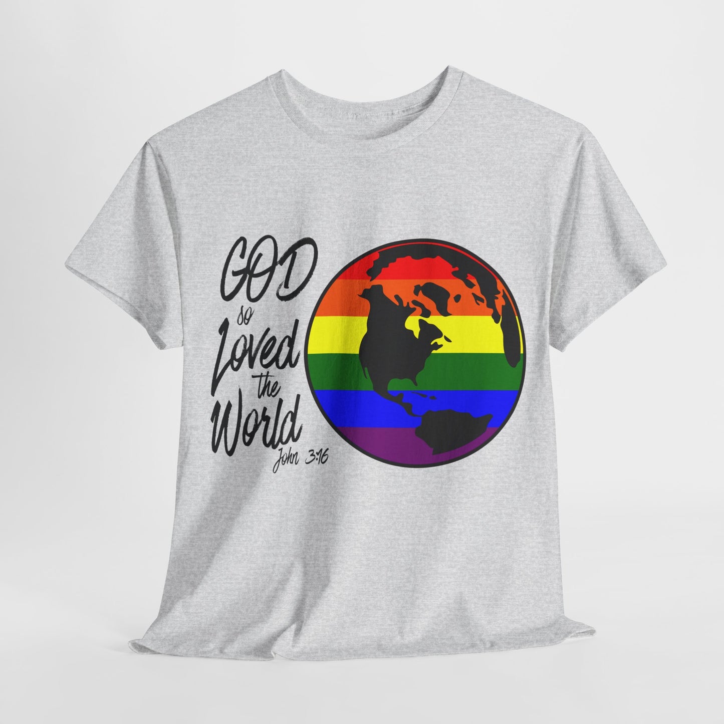 God so Loved the World Unisex Cotton Tee