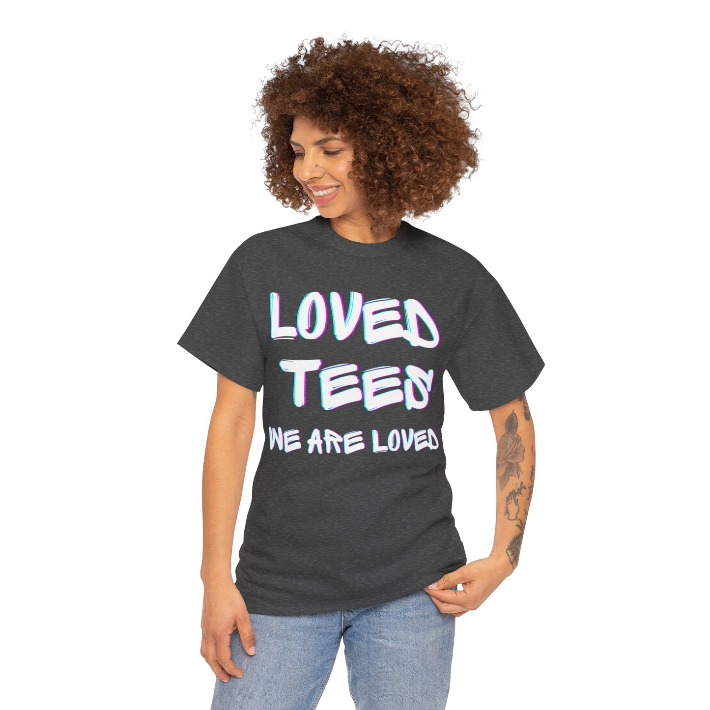 Loved Tees (Dark) Unisex Cotton Tee